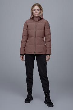 Chamarras Canada Goose Mujer México - Chelsea Abrigos Black Label Beige VX7512803